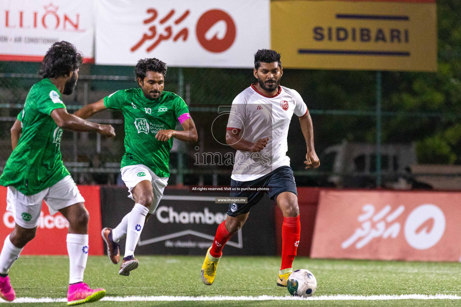 Team Badhahi vs Club 220 in Club Maldives Cup Classic 2023 held in Hulhumale, Maldives, on Wednesday, 02nd August 2023
Photos: Ismail Thoriq / images.mv