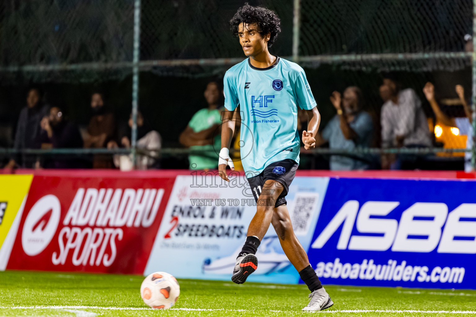 Criminal Court vs Fisheries RC in Day 11 of Club Maldives Cup Classic 2025 was held in Rehendi Futsal Ground, Hulhumale', Maldives on Thursday, 25th September 2025. Photos: Nausham Waheed / images.mv