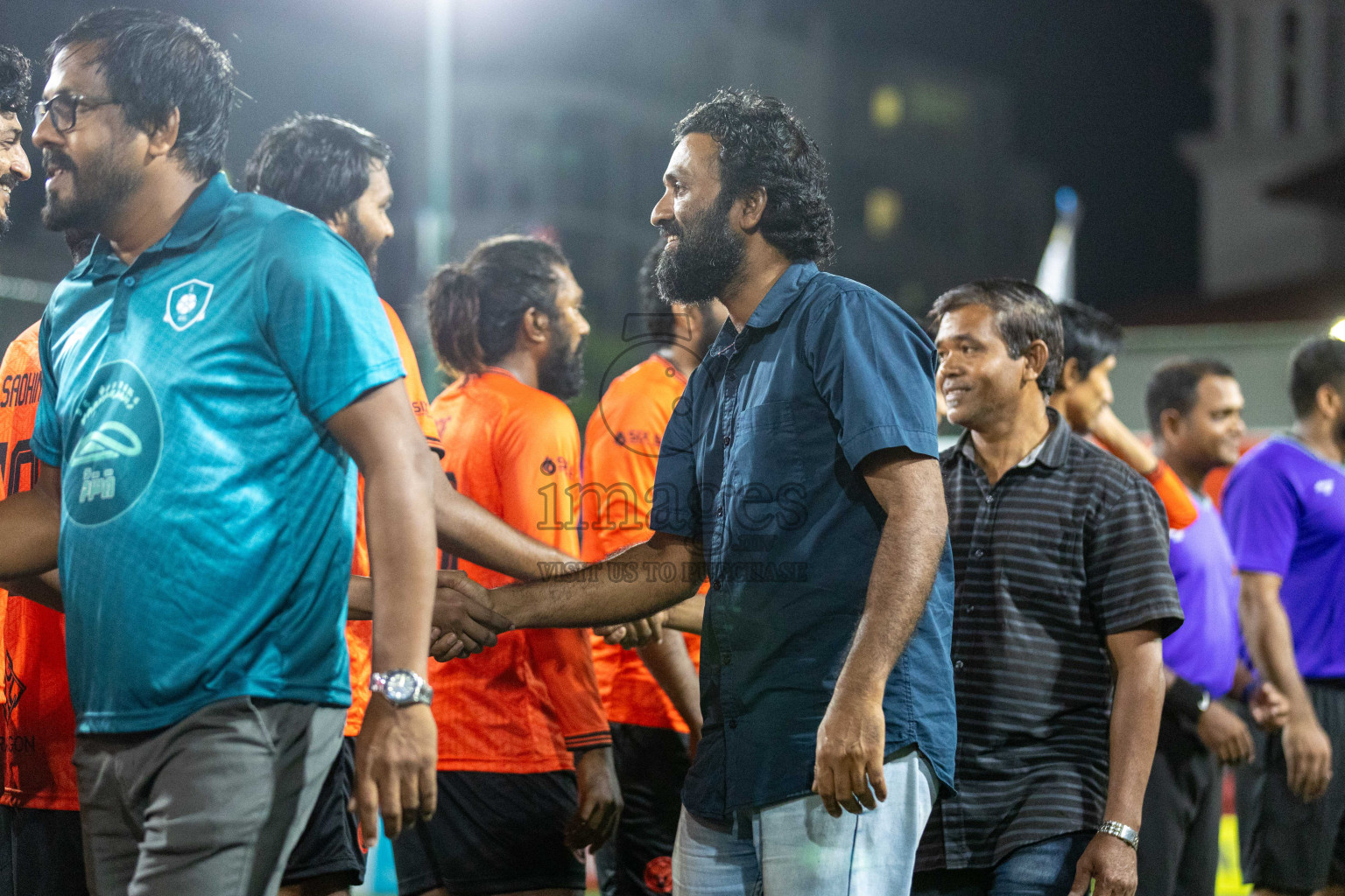 R Dhuvaafaru vs R Meedhoo in Day 8 of Golden Futsal Challenge 2024 was held on Monday, 22nd January 2024, in Hulhumale', Maldives Photos: Nausham Waheed / images.mv