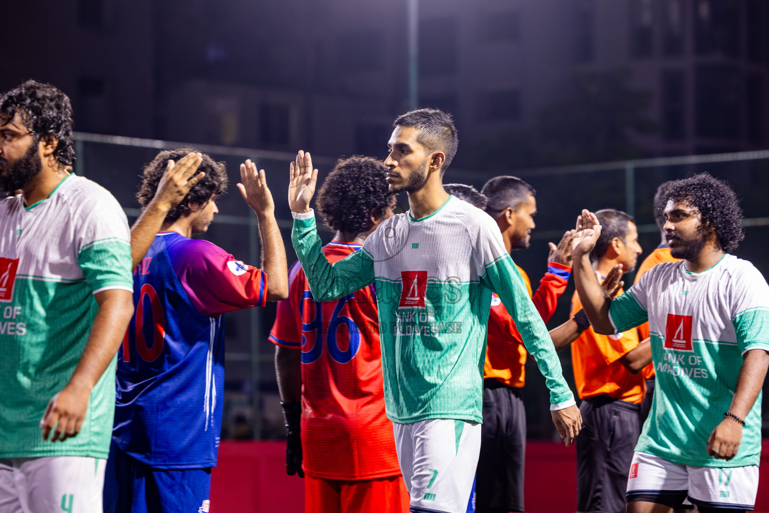 Medtech vs BML in Day 4 of Office League 2025 was held on Friday, 19th April 2025 in Hulhumale', Maldives. Photos: Nausham Waheed / images.mv