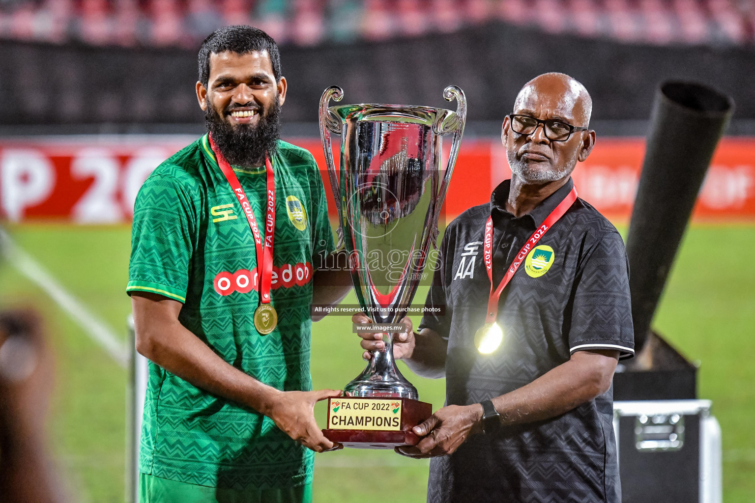 Maziya Sports & RC vs Club Valencia in the Finals of FA Cup 2022 on 22nd Aug 2022, held in National Football Stadium, Male', Maldives Photos: Nausham Waheed / Images.mv