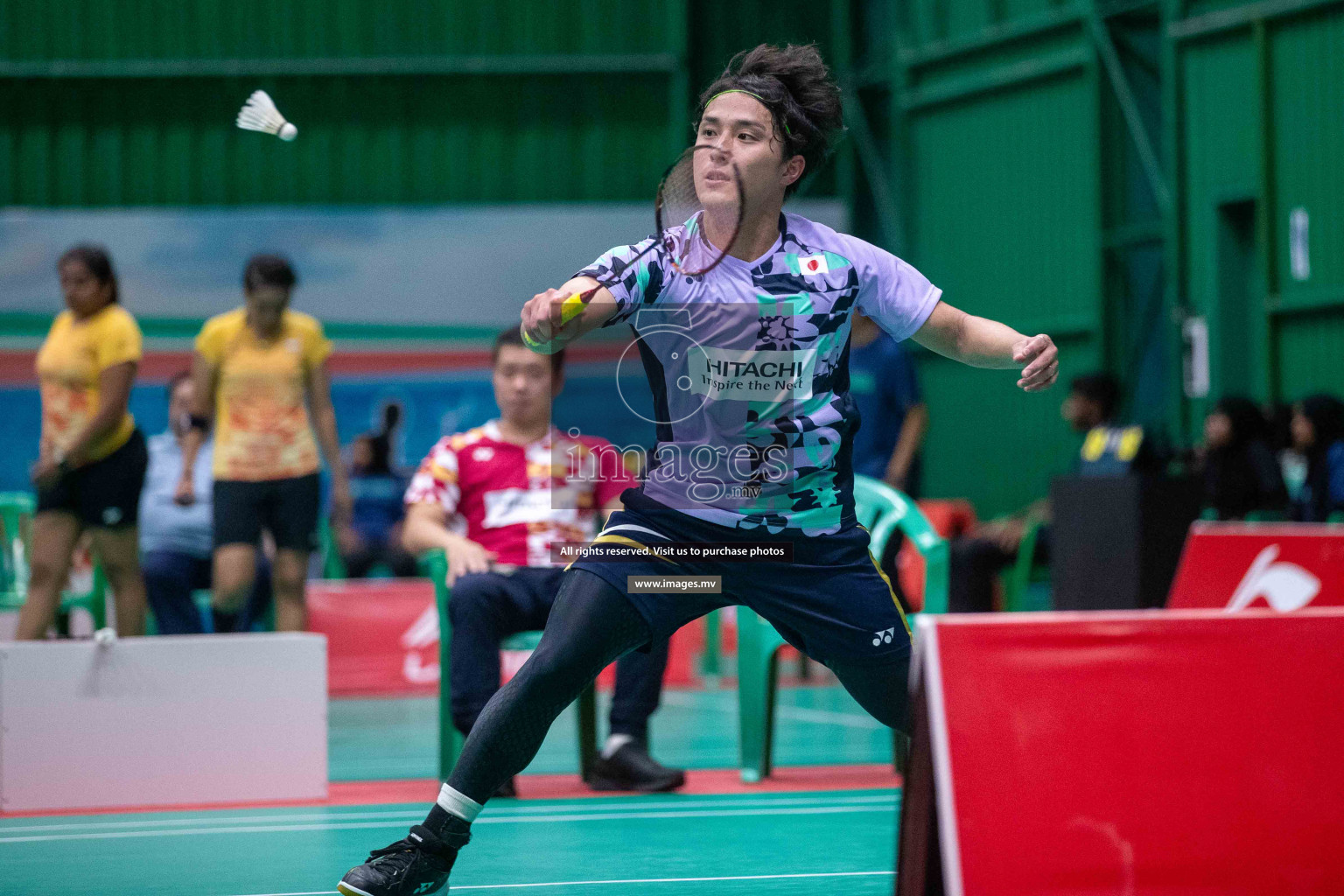 Some snaps from the ongoing Li-Ning Maldives International Challenge 2023, which is held in Ekuveni Indoor Court, Male', Maldives from 5th June 2023 to 10th June 2023.  Photos: Nausham Waheed / images.mv