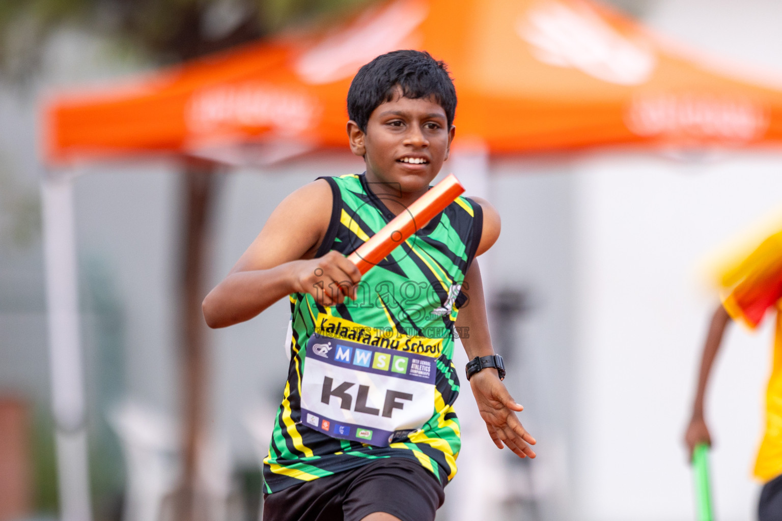 Day 5 of MWSC Interschool Athletics Championships 2024 held in Hulhumale Running Track, Hulhumale, Maldives on Wednesday, 13th November 2024. Photos by: Raif Yoosuf / Images.mv