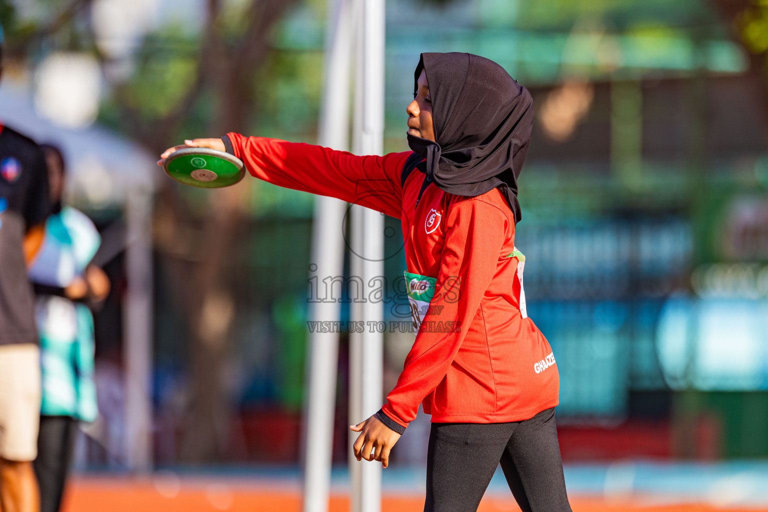Day 2 of Inter-school Athletics Championship 2025 held in Ekuveni Synthetic Track, Male', Maldives on Tuesday, 07th October 2025. Photos by: Areef Adam / Images.mv
