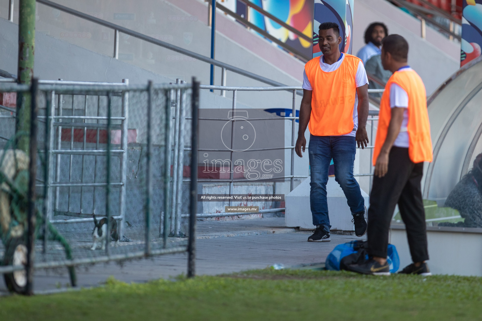 Tent Sports Club vs Club PK in 2nd Division 2022 on 13th July 2022, held in National Football Stadium, Male', Maldives  Photos: Hassan Simah / Images.mv