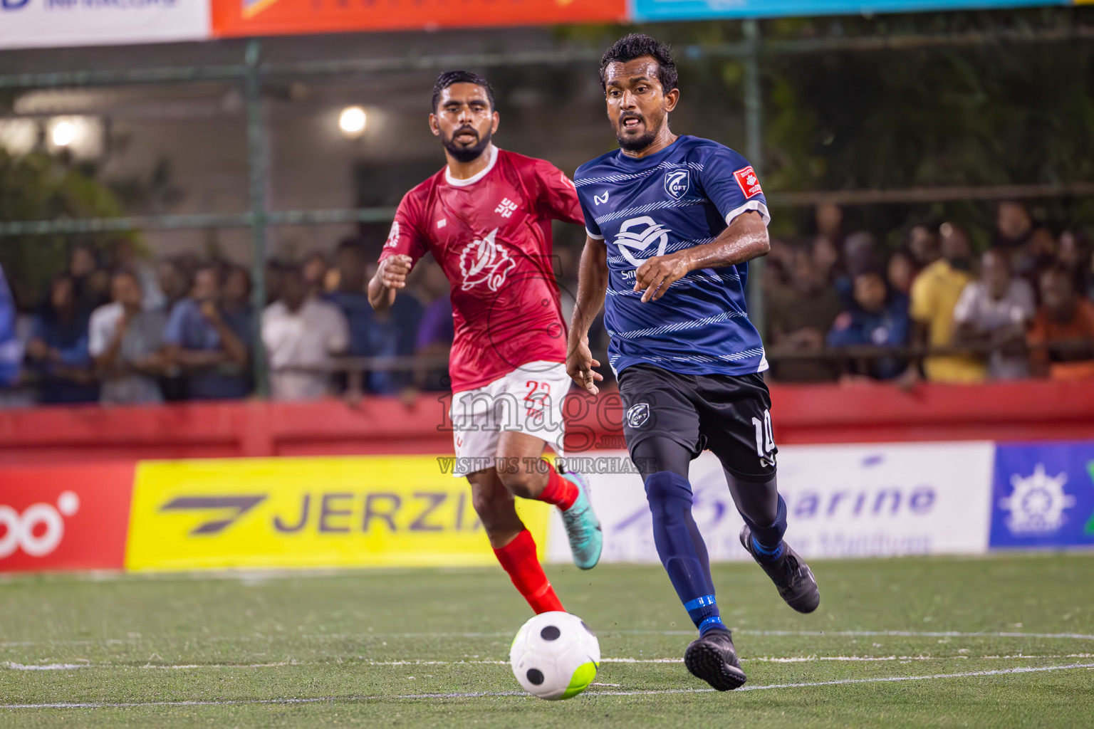 K Gaafaru vs K Kaashidhoo in Kaafu Atoll Final on Day 30 of Golden Futsal Challenge 2024, held on Tuesday , 14th February 2024 in Hulhumale', Maldives
Photos: Ismail Thoriq / images.mv