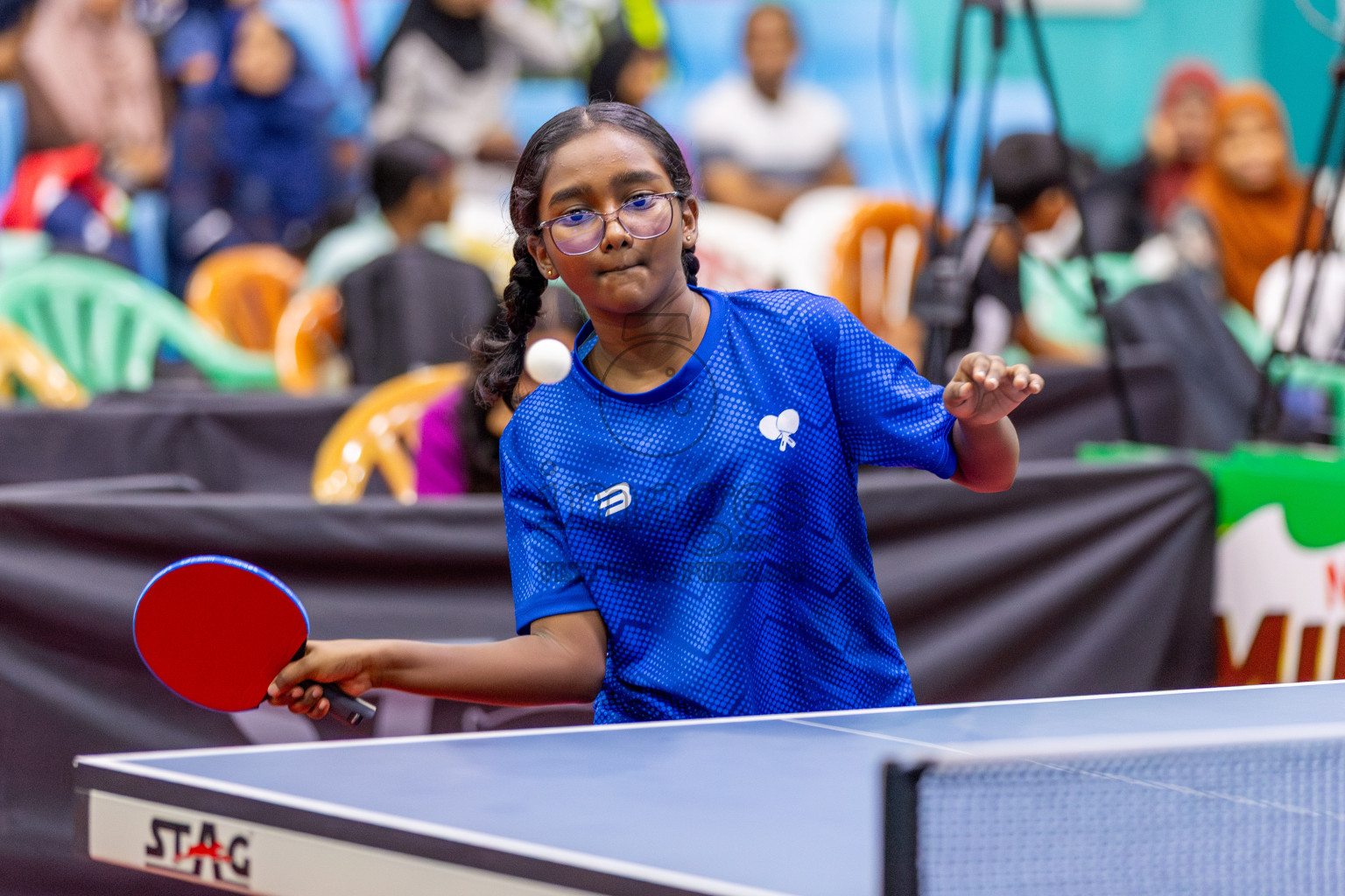 Day 7 of Interschool Table Tennis Tournament 2025 held at Male' TT Hall, Male', Maldives on Wednesday, 21st May 2025.
Photos by: Ismail Thoriq / images.mv