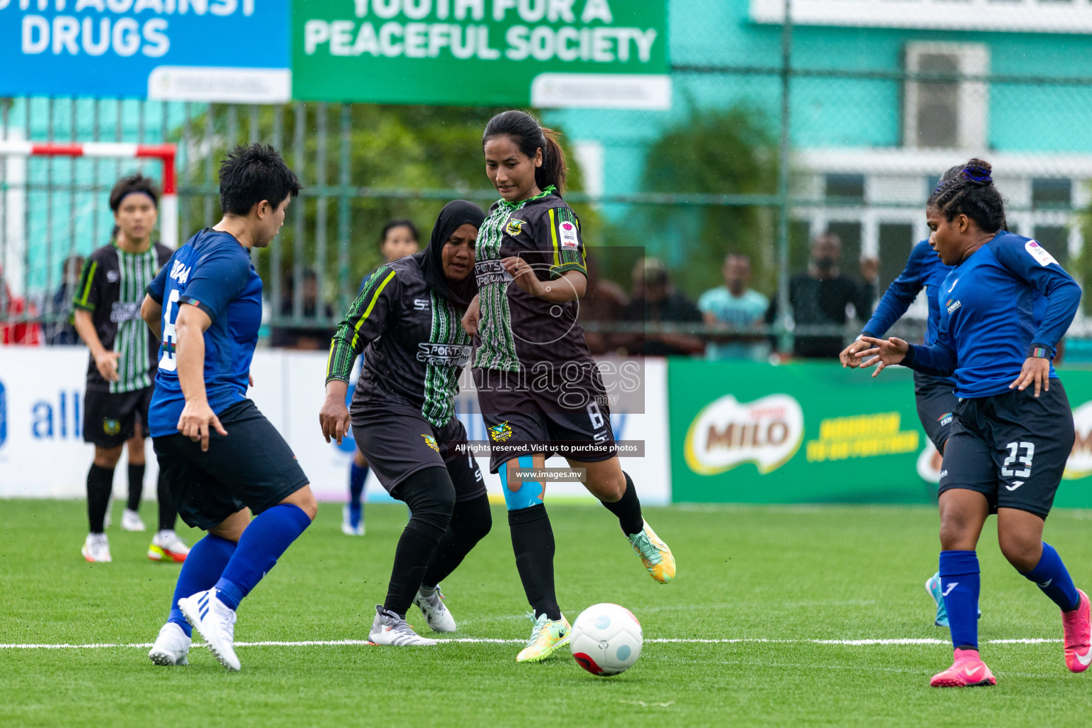 WAMCO vs Team Fenaka in Eighteen Thirty Women's Futsal Fiesta 2022 was held in Hulhumale', Maldives on Friday, 14th October 2022. Photos: Hassan Simah / images.mv