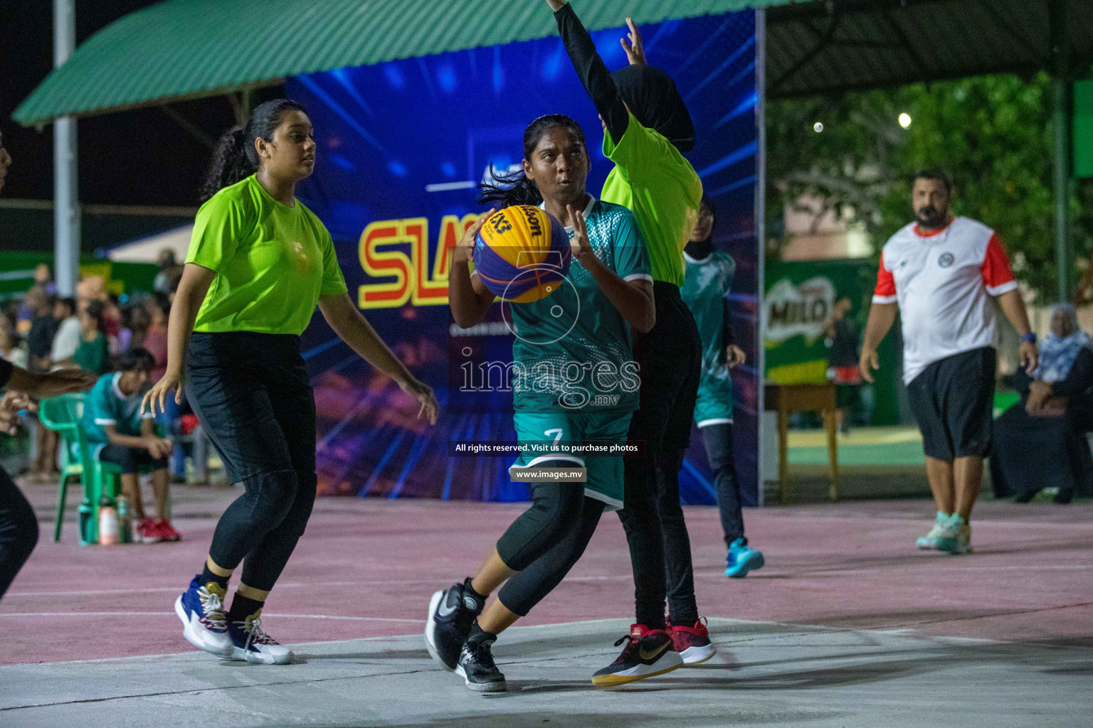 Day1 of Slamdunk by Sosal on 12th April 2023 held in Male'. Photos: Nausham waheed /images.mv