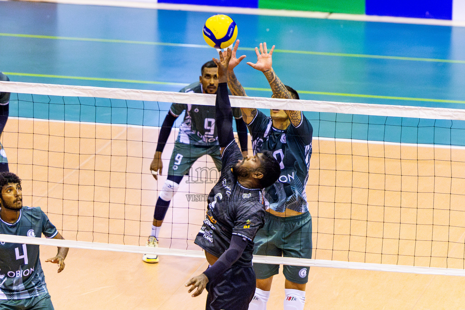 Dhivehi Sifainge Club vs Club HDC in the Final of MILO VAM Cup 2025 held in Male', Maldives on Wednesday, 2nd July 2025 at Social Center Indoor Hall Photos By: Nausham Waheed / images.mv