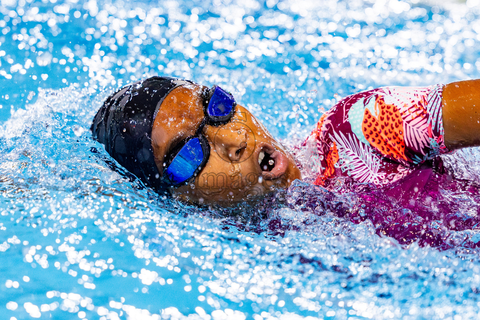 Day 3 of National Swimming Competition 2024 held in Hulhumale', Maldives on Sunday, 15th December 2024. Photos: Nausham Waheed/ images.mv