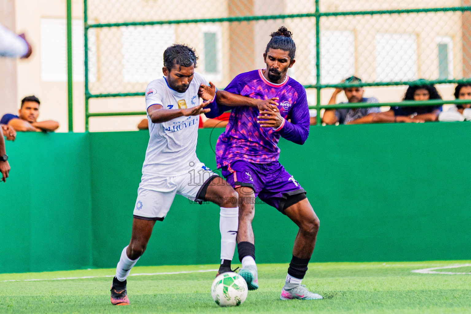 Hard Rock Hotel vs Sun Siyam Olhuveli in Resort League 2025 (South Male Zone) day 7 was held on Saturday, 4th October 2025 in Crossroads's Maldives, Photos: Areef Adam / images.mv