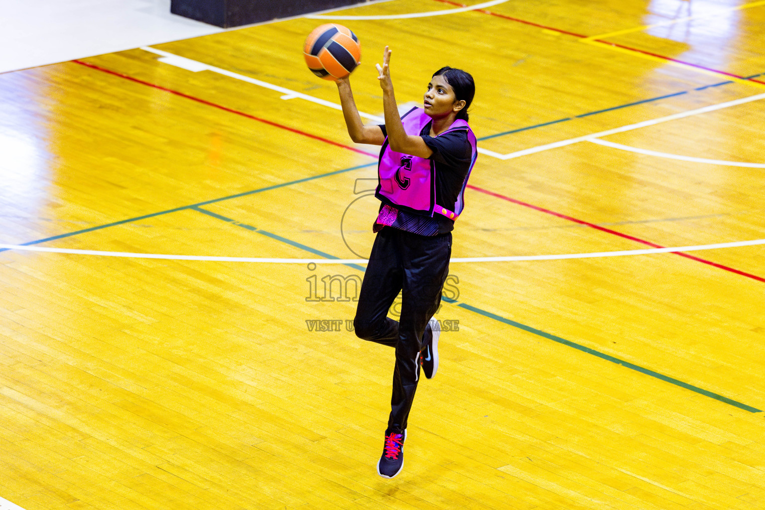 Day 5 of 21st National Netball Tournament was held in Social Canter at Male', Maldives on Sunday, 13th May 2024. Photos: Nausham Waheed / images.mv