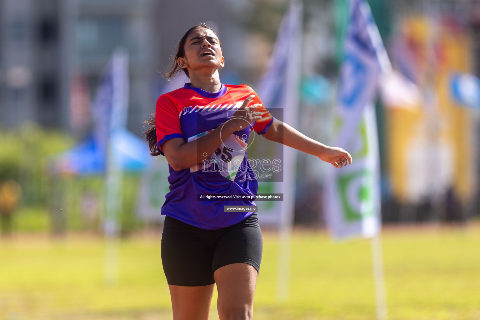 Day three of Inter School Athletics Championship 2023 was held at Hulhumale' Running Track at Hulhumale', Maldives on Tuesday, 16th May 2023. Photos: Shuu / Images.mv