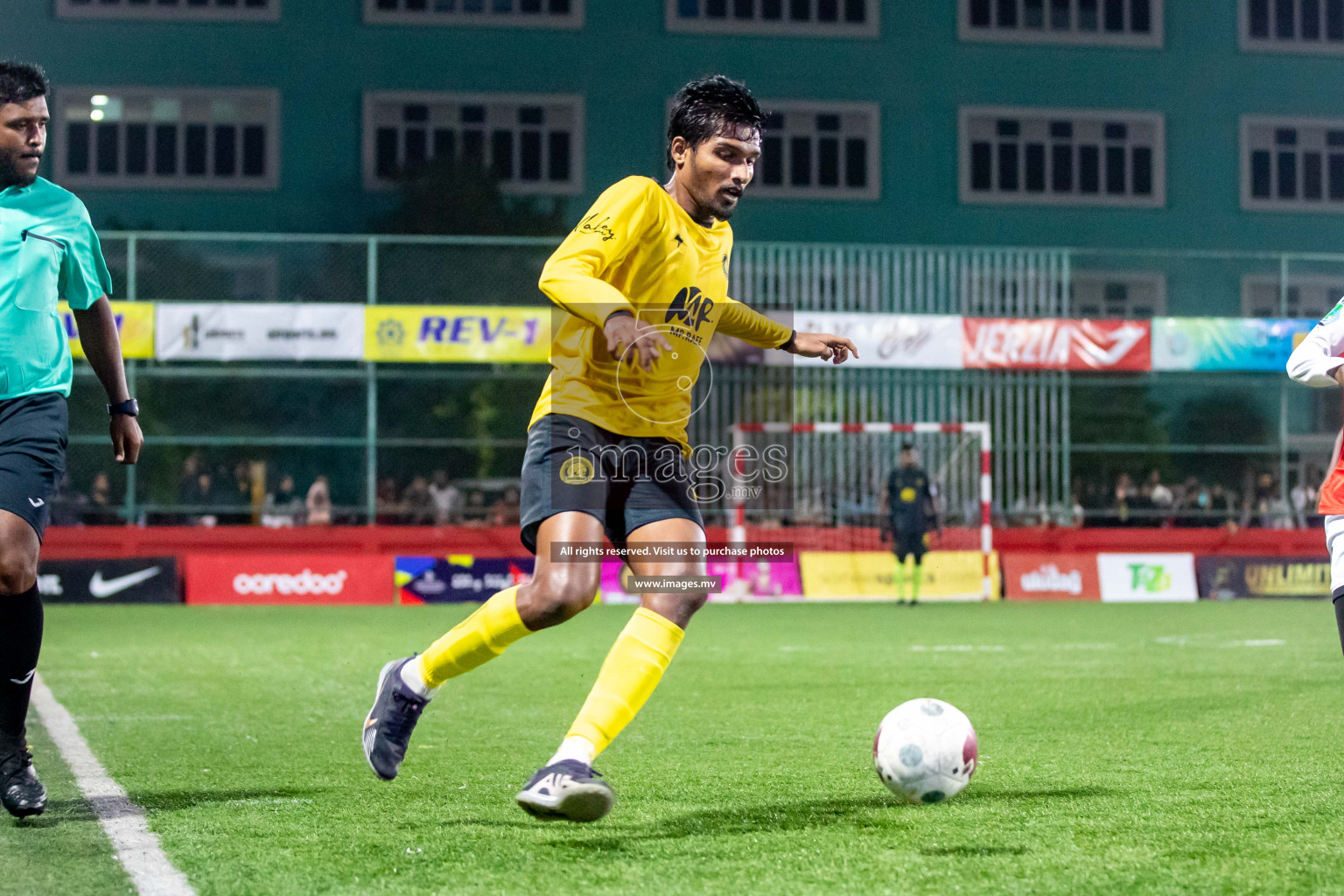 HA. Vashafaru vs HA. Utheemu in Day 13 of Golden Futsal Challenge 2023 on 17 February 2023 in Hulhumale, Male, Maldives