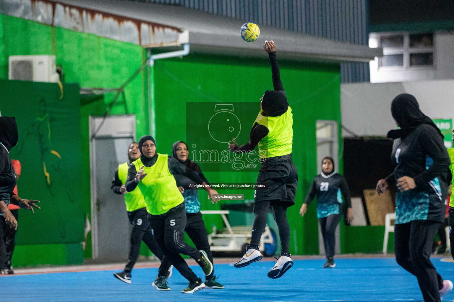 Day 6 of 6th MILO Handball Maldives Championship 2023, held in Handball ground, Male', Maldives on Thursday, 25th May 2023 Photos: Shuu Abdul Sattar/ Images.mv