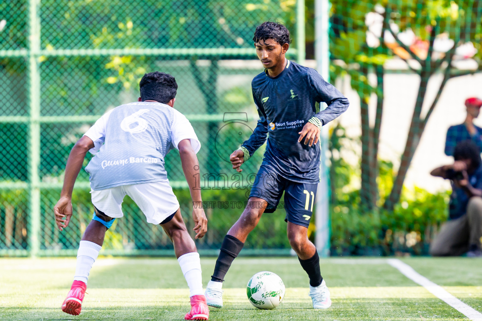 Barcelo vs Lily Beach in Day 5 of Resort League 2025 (Ari Zone) was held on Tuesday, 24th June 2025 in Conrad Maldives Rangali Island, Alif Dhaalu Atoll, Maldives. Photos: Nausham Waheed / images.mv