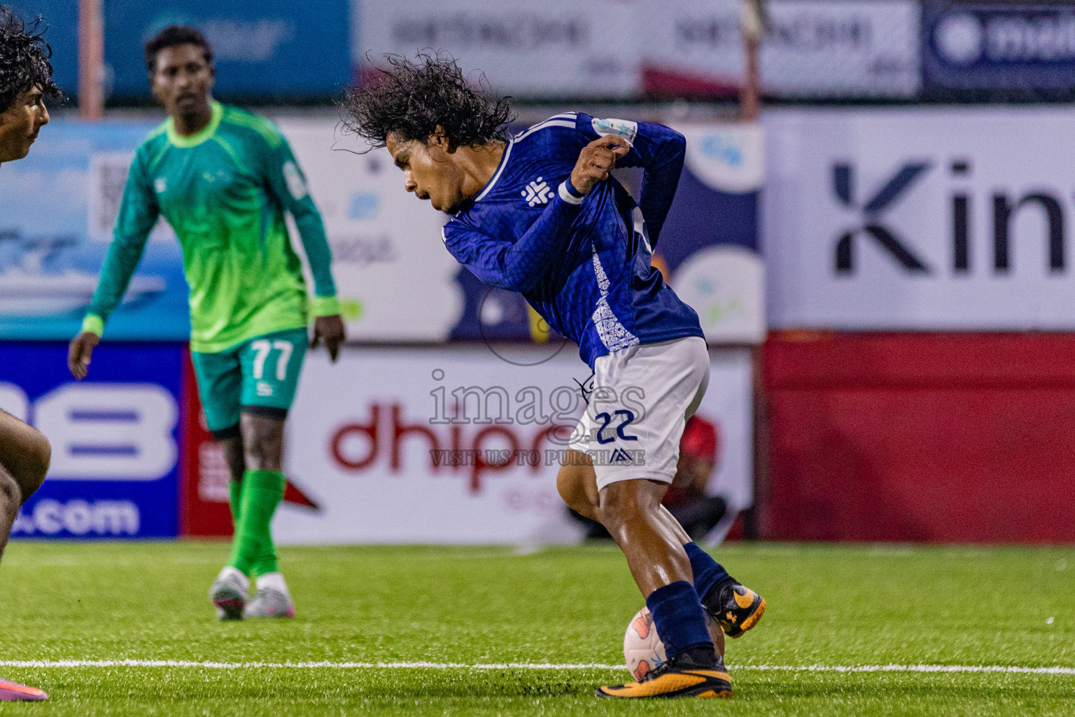 Hulhumale Hospital vs Club BCC in Club Maldives Cup Claasic 2025 was held in Rehendi Futsal Ground, Hulhumale', Maldives on Sunday, 21st September 2025. Photos: Areef Adam / images.mv