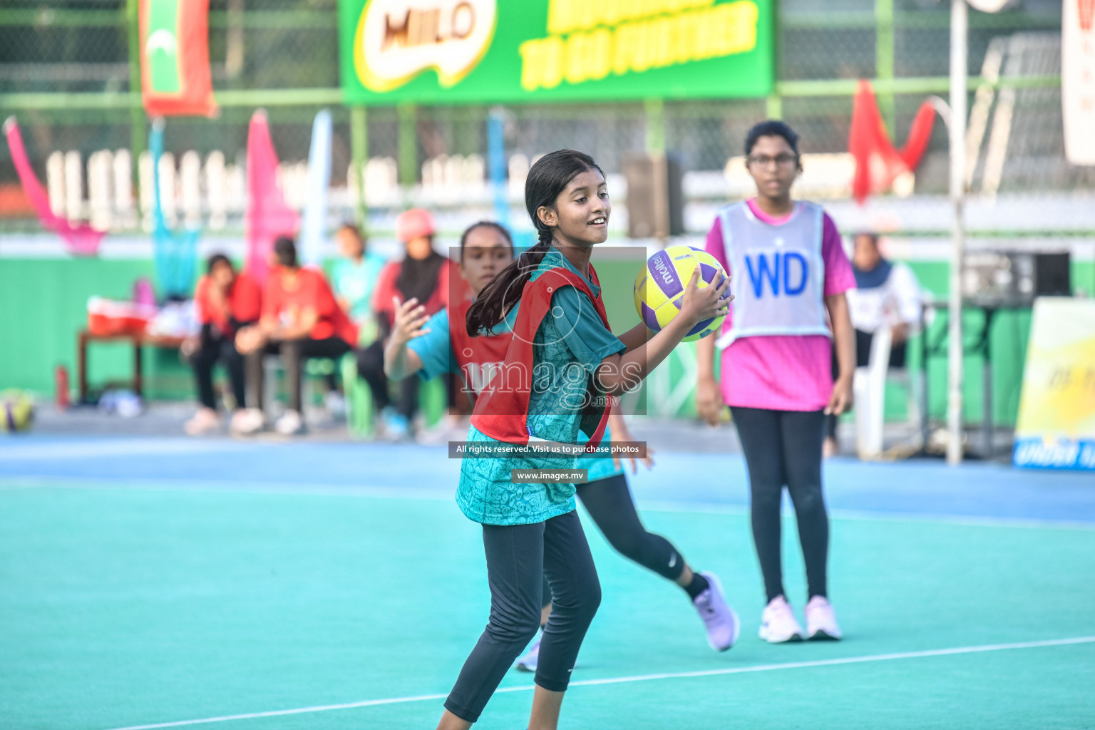 Day 7 of Junior Netball Championship 2022 on 11th March 2022 held in Male', Maldives. Photos by Nausham Waheed