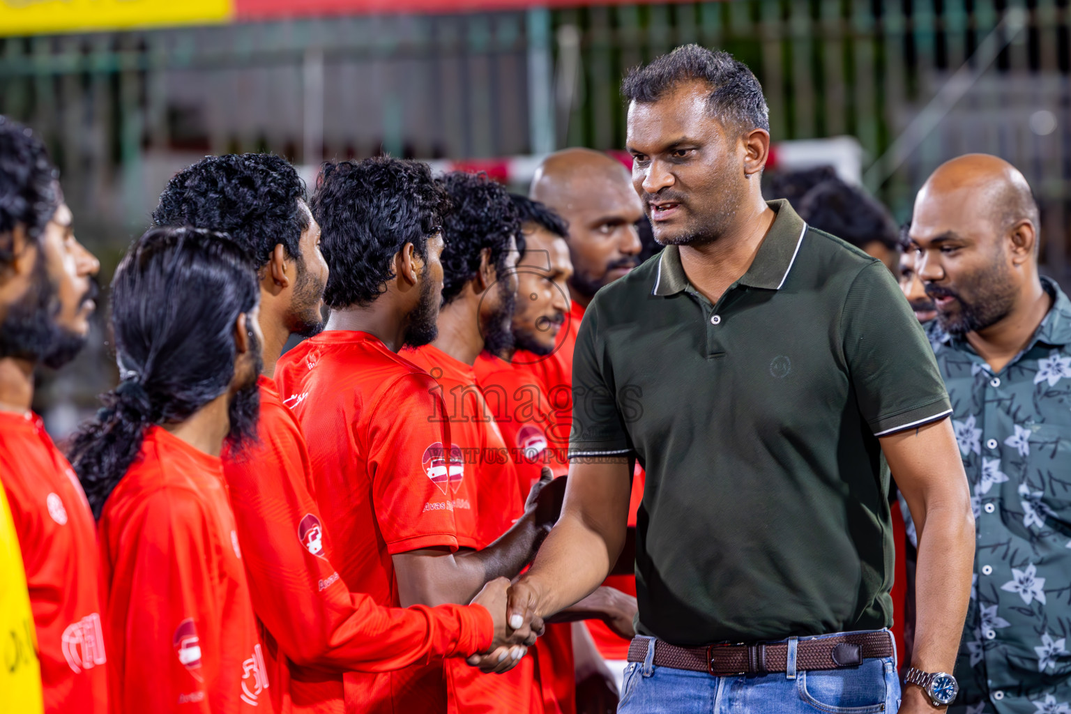 K Gaafaru vs B Eydhafushi in Zone 3 Final on Day 38 of Golden Futsal Challenge 2024 which was held on Friday, 23rd February 2024, in Hulhumale', Maldives Photos: Ismail Thoriq / images.mv