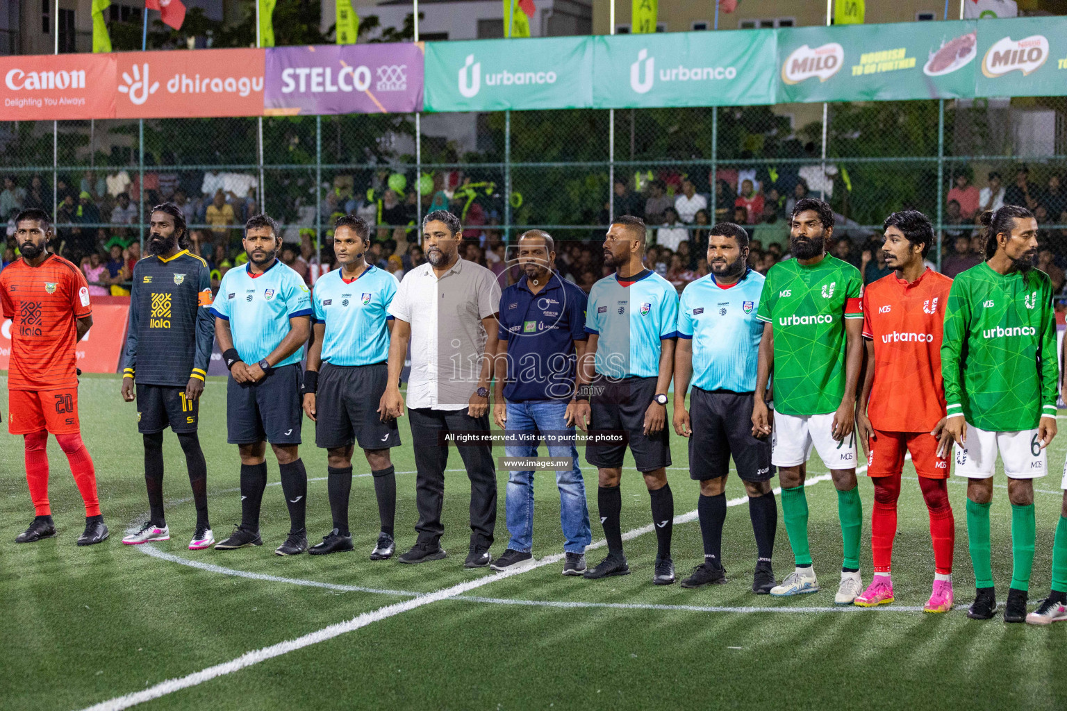 URBANCO vs WAMCO in Quarter Final of Club Maldives Cup 2023 held in Hulhumale, Maldives, on Saturday, 12th August 2023 Photos: Nausham Waheed / images.mv