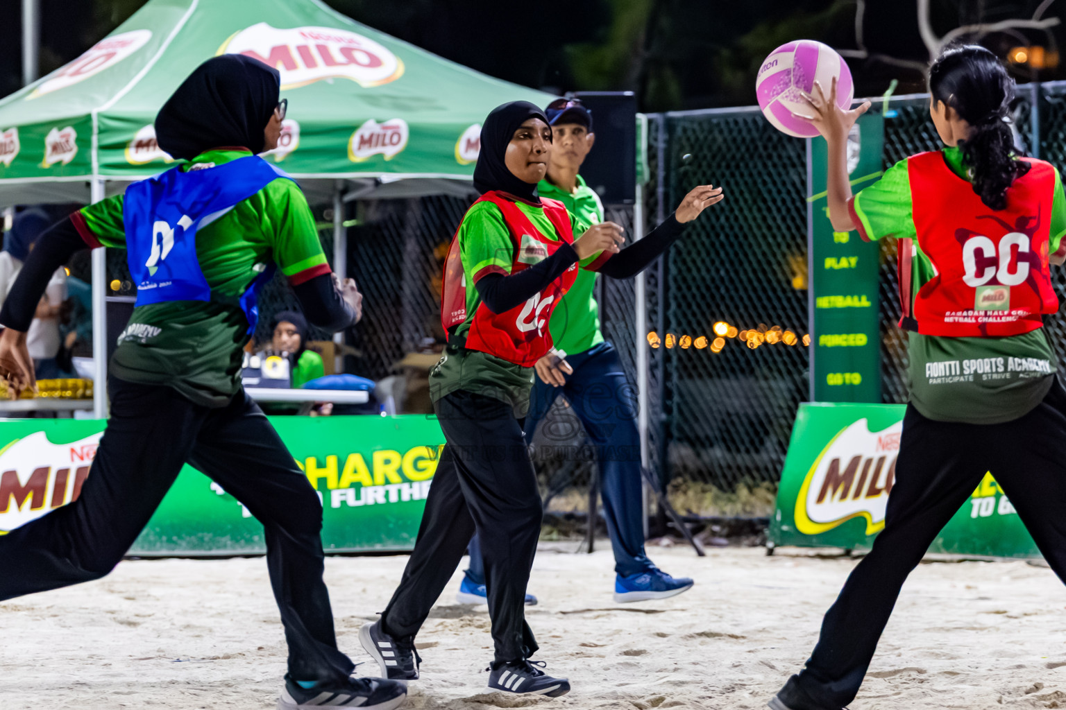 Day 2 of MILO Netball Fest 2025 was held in Cental Park, Hulhumale', Maldives on Friday, 21st November 2025. Photos: Nausham Waheed / images.mv