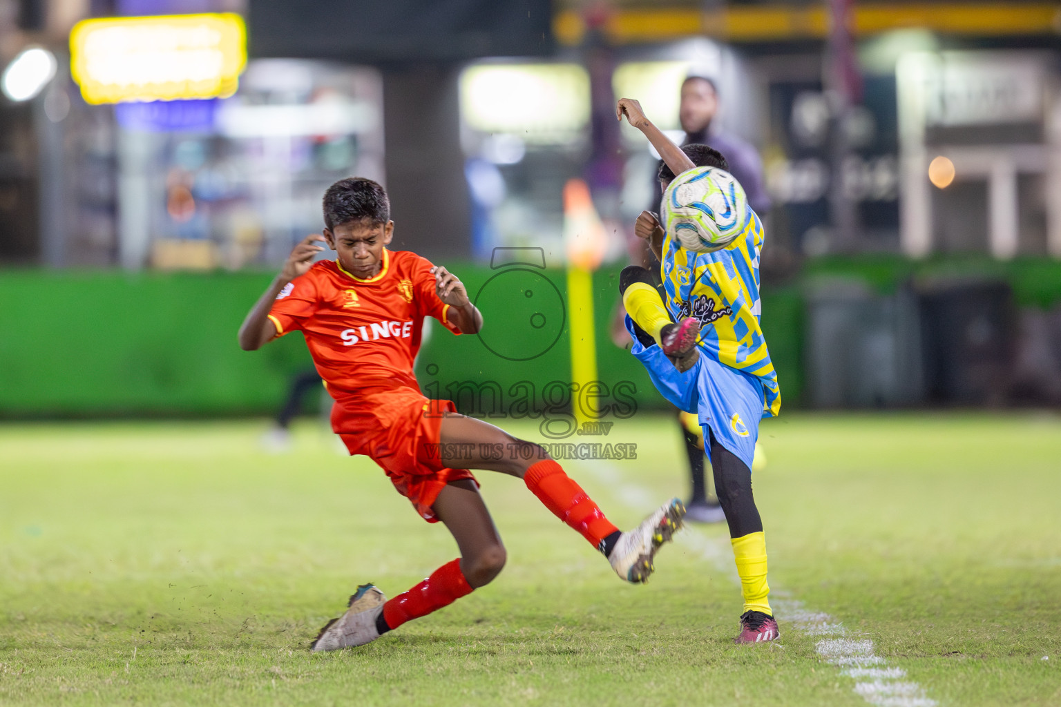 Dhivehi Youth League 2024 - Day 1. Matches held at Henveiru Stadium on 21st November 2024 , Thursday. Photos: Shuu Abdul Sattar/ Images.mv