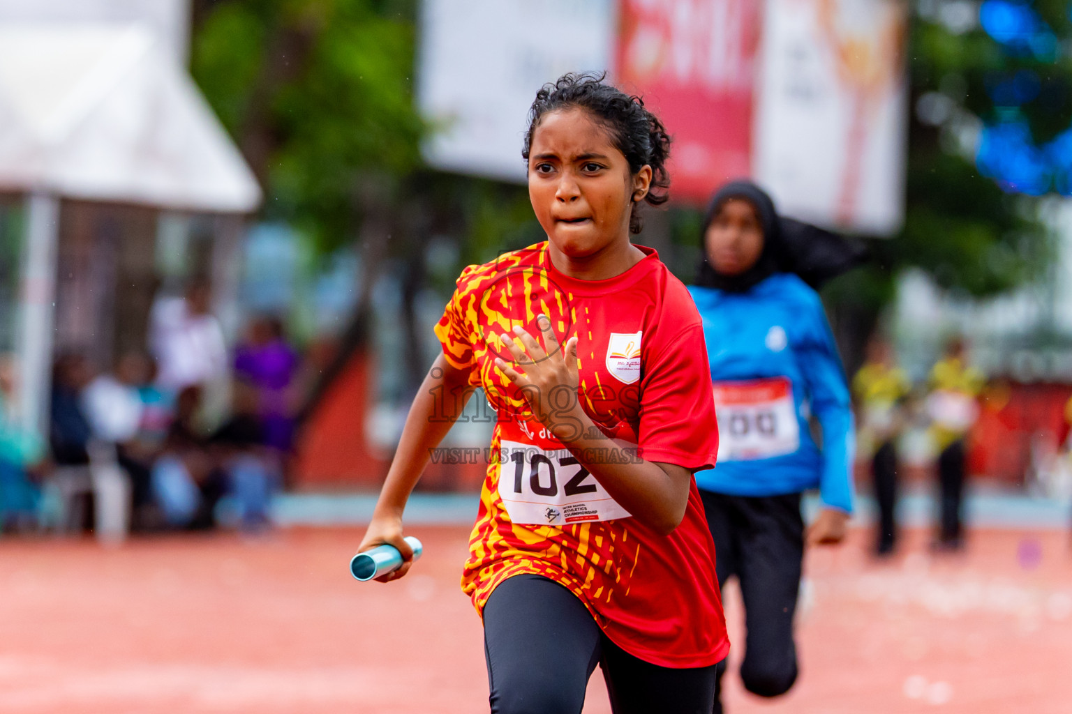 Day 6 of Inter-school Athletics Championship 2025 held in Ekuveni Synthetic Track, Male', Maldives on Sunday, 12th October 2025. Photos by: Nausham Waheed / Images.mv