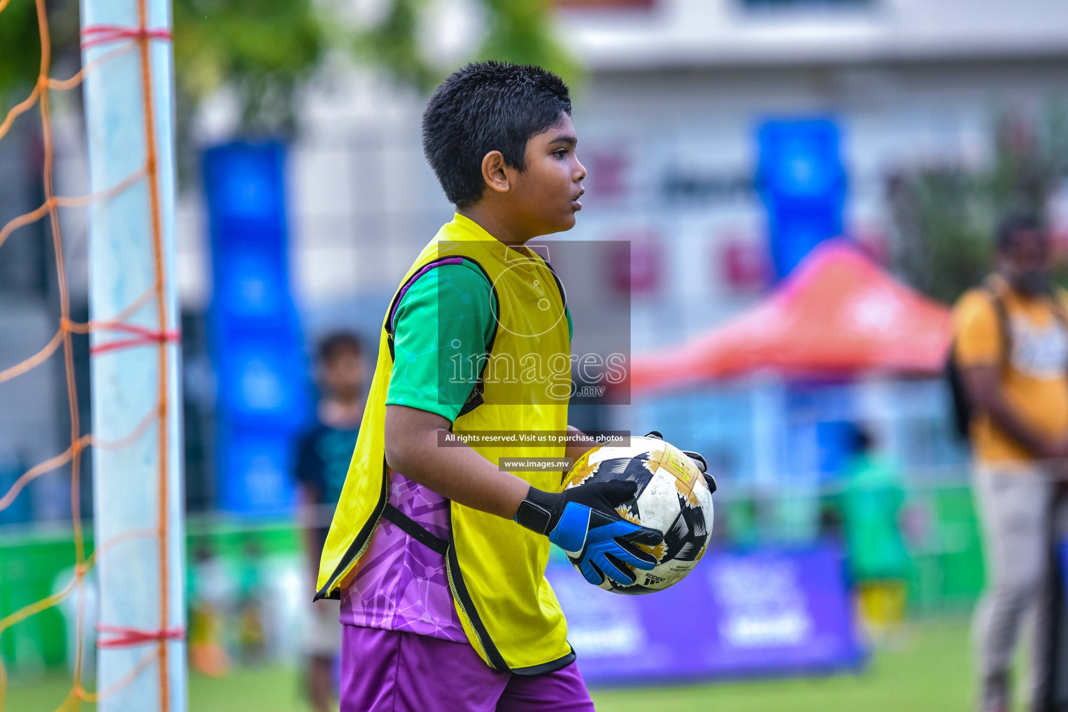 Day 1 of Milo Kids Football Fiesta 2022 was held in Male', Maldives on 19th October 2022. Photos: Nausham Waheed/ images.mv