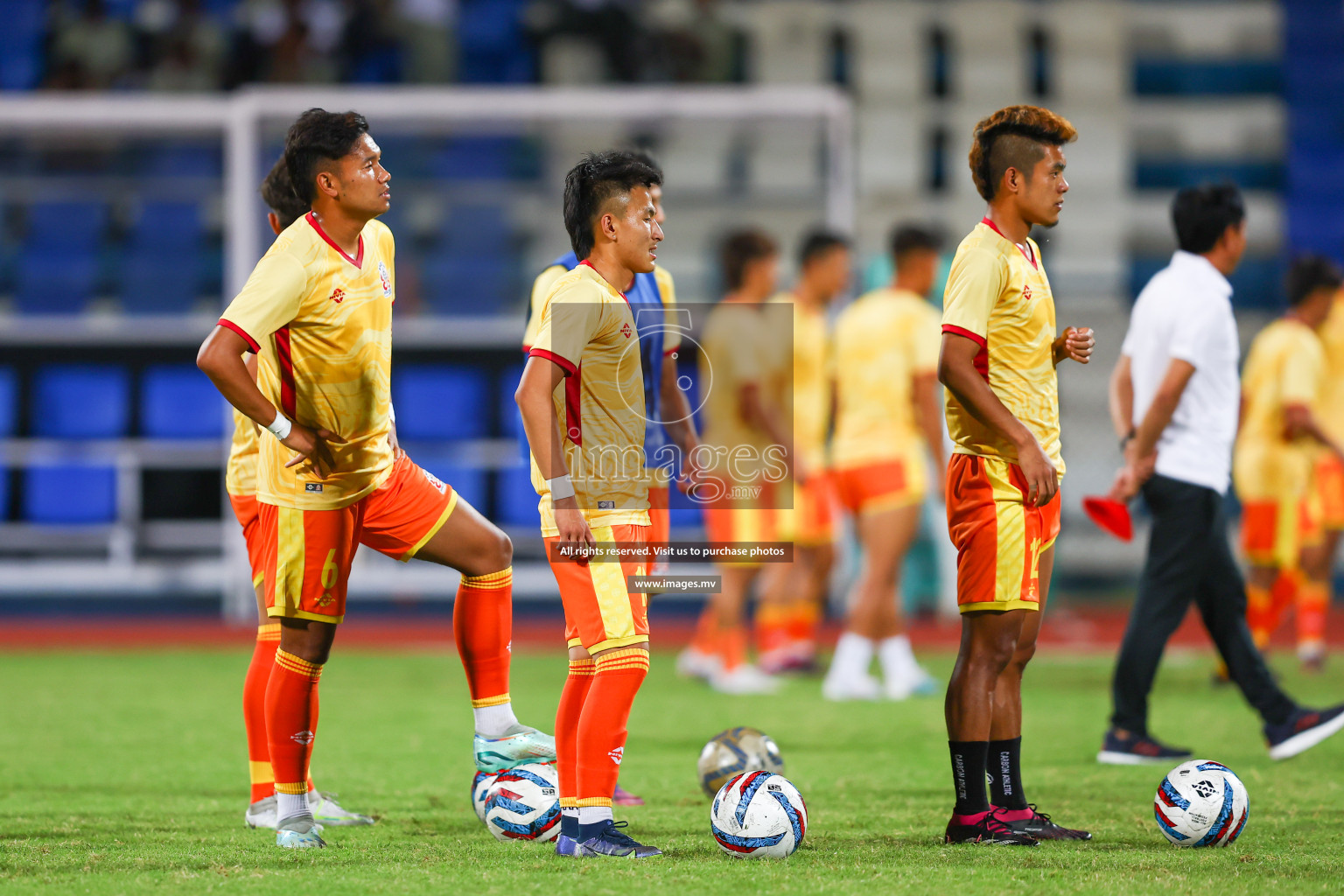 Bhutan vs Lebanon in SAFF Championship 2023 held in Sree Kanteerava Stadium, Bengaluru, India, on Sunday, 25th June 2023. Photos: Nausham Waheed, Hassan Simah / images.mv