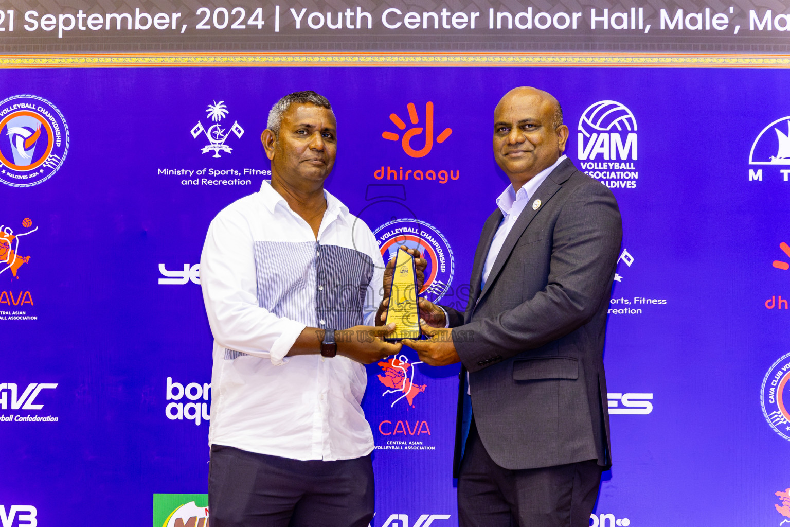 Nepal Police Club vs Humo VC in the Final of CAVA Woman's Volleyball Club Championship 2024 was held in Social Center, Male', Maldives on Saturday, 21st September 2024. Photos: Nausham Waheed / images.mv