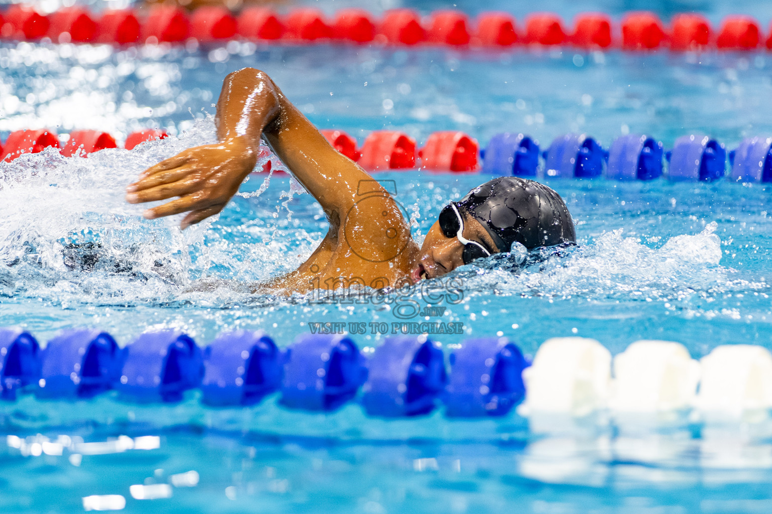 Day 2 of BML 6th National Kids Swimming Kids Festival 2025 held in Hulhumale', Maldives on Tuesday, 4th November 2024. Photos: Hassan Simah / images.mv
