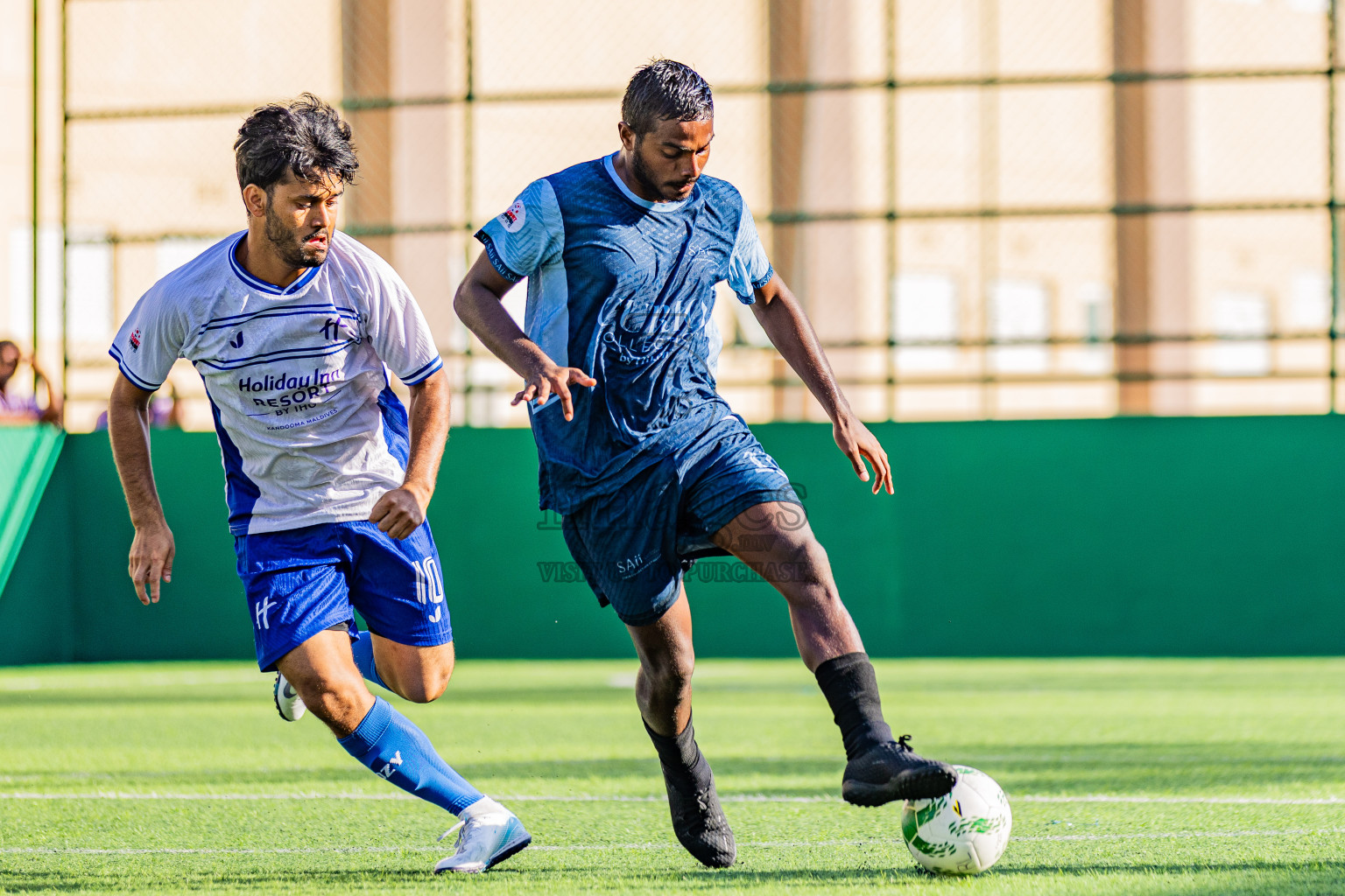 Kandooma vs SAII Lagoon in Resort League 2025 (South Male Zone) day 5 was held on Thursday, 2nd October 2025 in Crossroads's Maldives, Photos: Areef Adam / images.mv