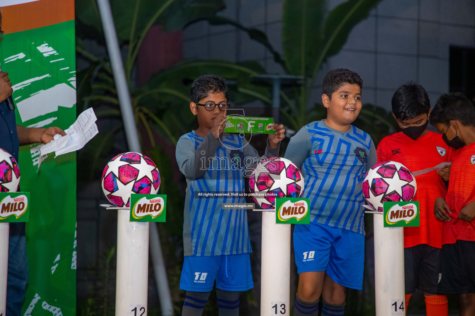 Draw Ceremony of MILO Academy Championship 2022 was held in Male' Maldives on Wednesday, 9th March 2021. Photos by: Ismail Thoriq/images.mv