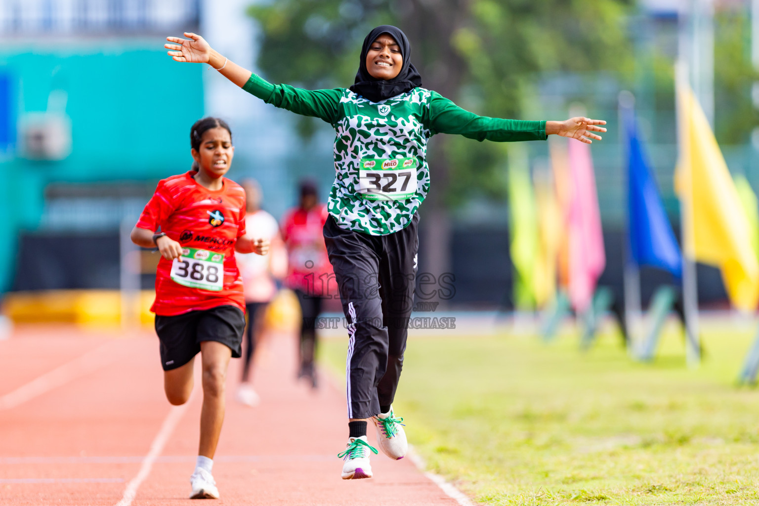 Day 2 of MILO Athletics Association Championship was held on Wednesday, 6th May 2024 in Male', Maldives. Photos: Nausham Waheed