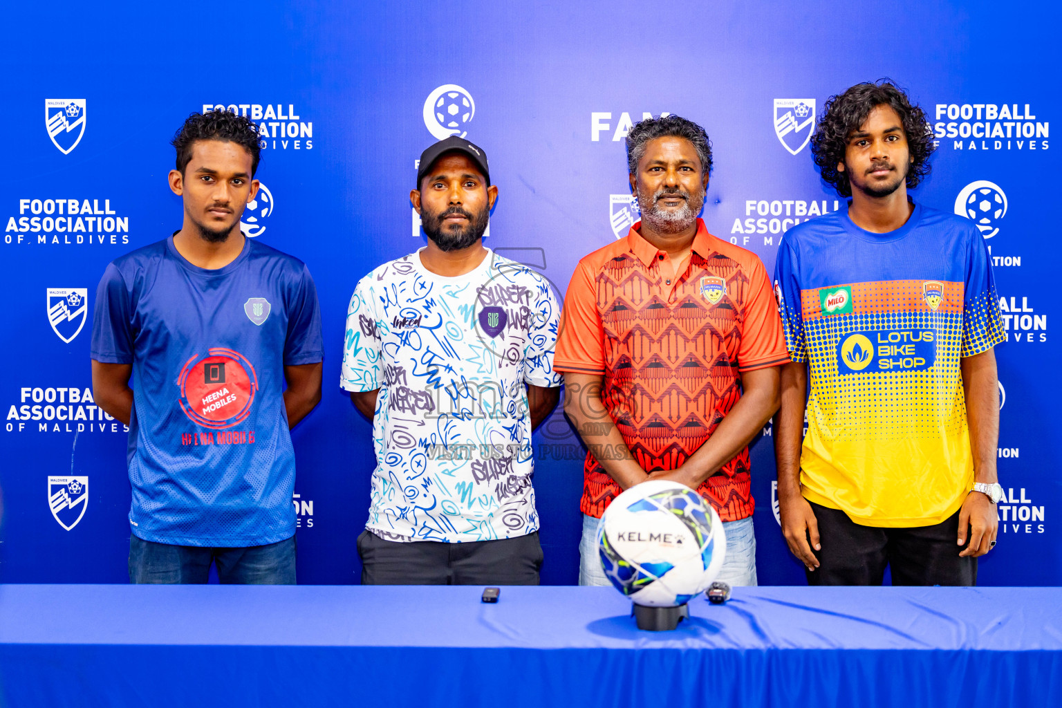 Final Pre-Match Press of Under 19 Youth Championship 2024 was held at National Stadium in Male', Maldives on Sunday, 30th June 2024. Photos: Nausham Waheed / images.mv