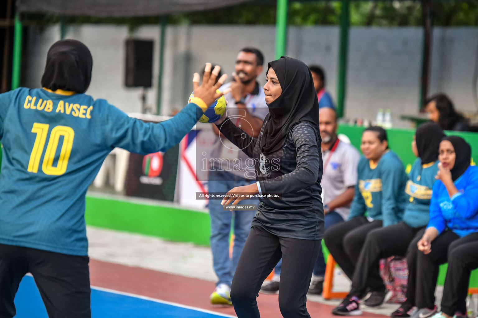 Day 10 of Milo 6th Inter Office Handball Tournament 2022 - Photos by Nausham Waheed