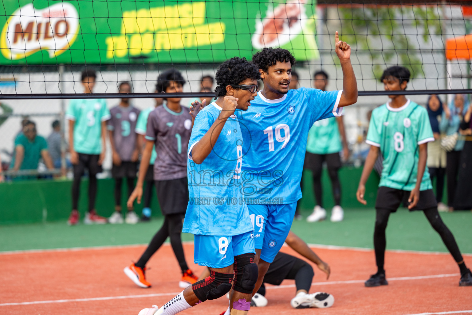 Day 5 of Interschool Volleyball Tournament 2024 was held in Ekuveni Volleyball Court at Male', Maldives on Wednesday, 27th November 2024.
Photos: Ismail Thoriq / images.mv