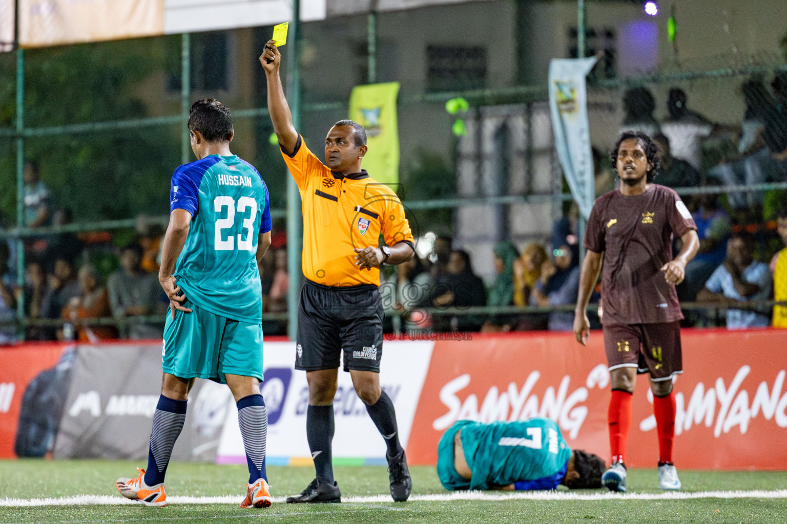 MMA SC vs POSC in the Quarter Finals of Club Maldives Classic 2024 held in Rehendi Futsal Ground, Hulhumale', Maldives on Tuesday, 17th September 2024. 
Photos: Shuu Abdul Sattar / images.mv