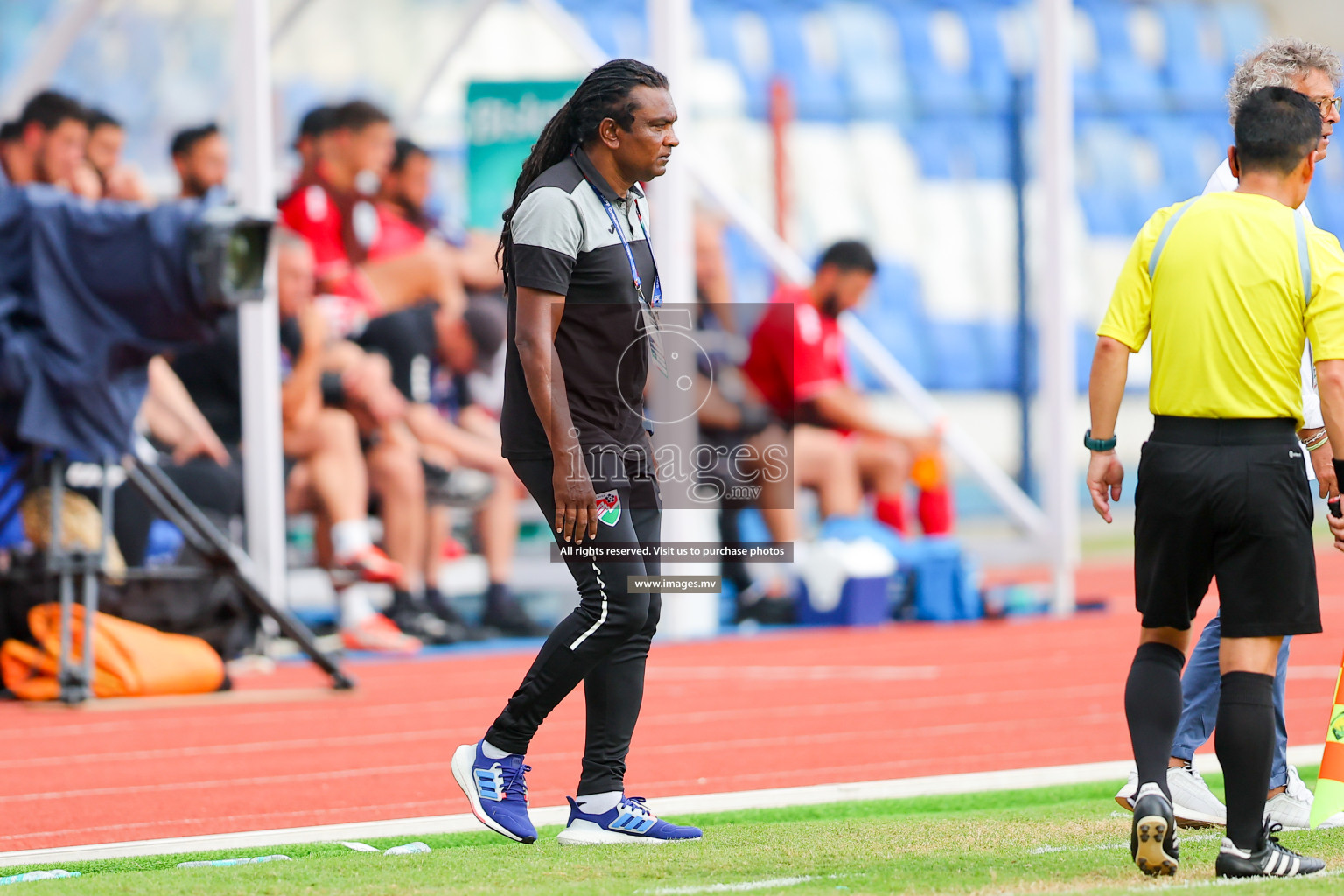 Lebanon vs Maldives in SAFF Championship 2023 held in Sree Kanteerava Stadium, Bengaluru, India, on Tuesday, 28th June 2023. Photos: Nausham Waheed, Hassan Simah / images.mv