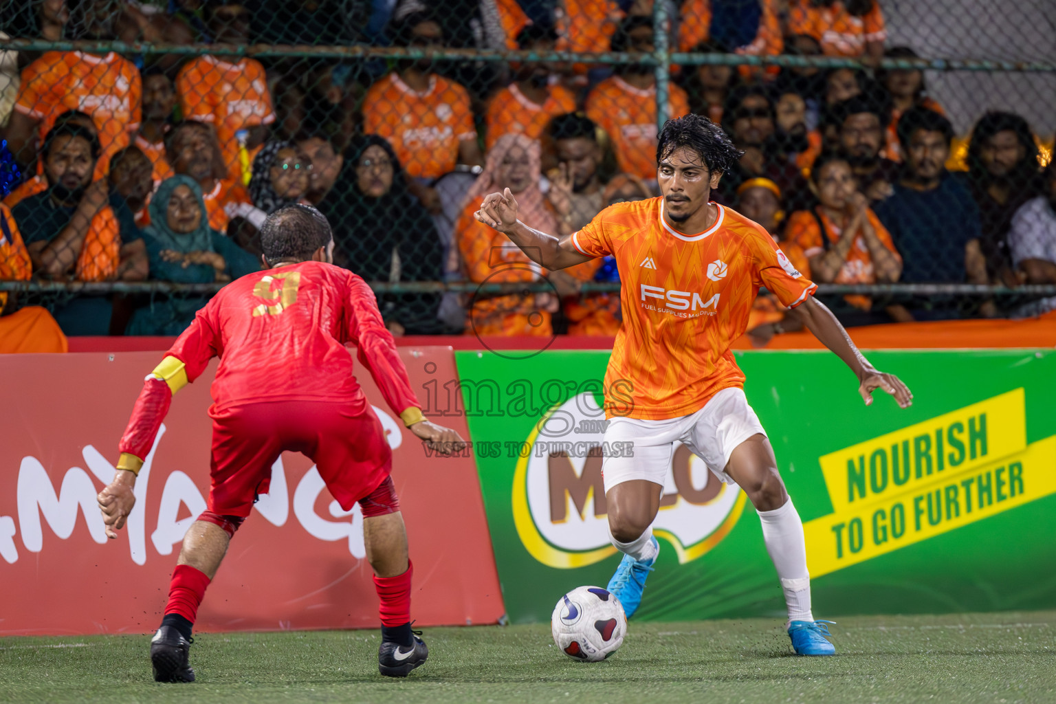 FSM vs Maldivian in Round of 16 of Club Maldives Cup 2024 held in Rehendi Futsal Ground, Hulhumale', Maldives on Monday, 7th October 2024. Photos: Ismail Thoriq / images.mv