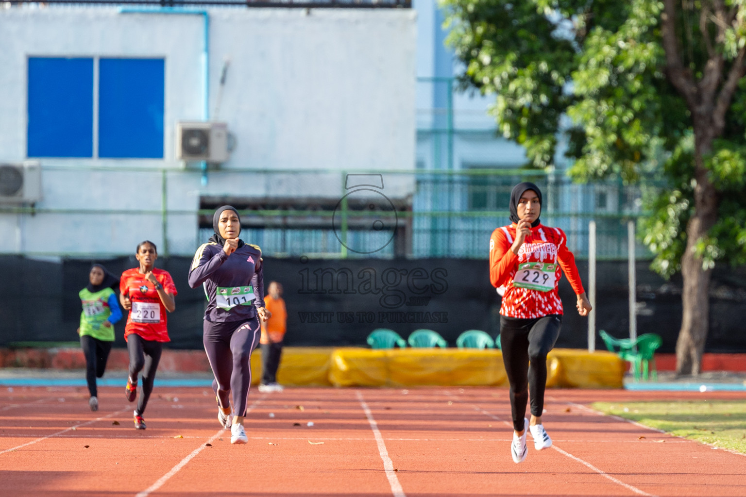 Day 2 of 33rd National Athletics Championship was held in Ekuveni Track at Male', Maldives on Friday, 6th September 2024.
Photos: Ismail Thoriq  / images.mv