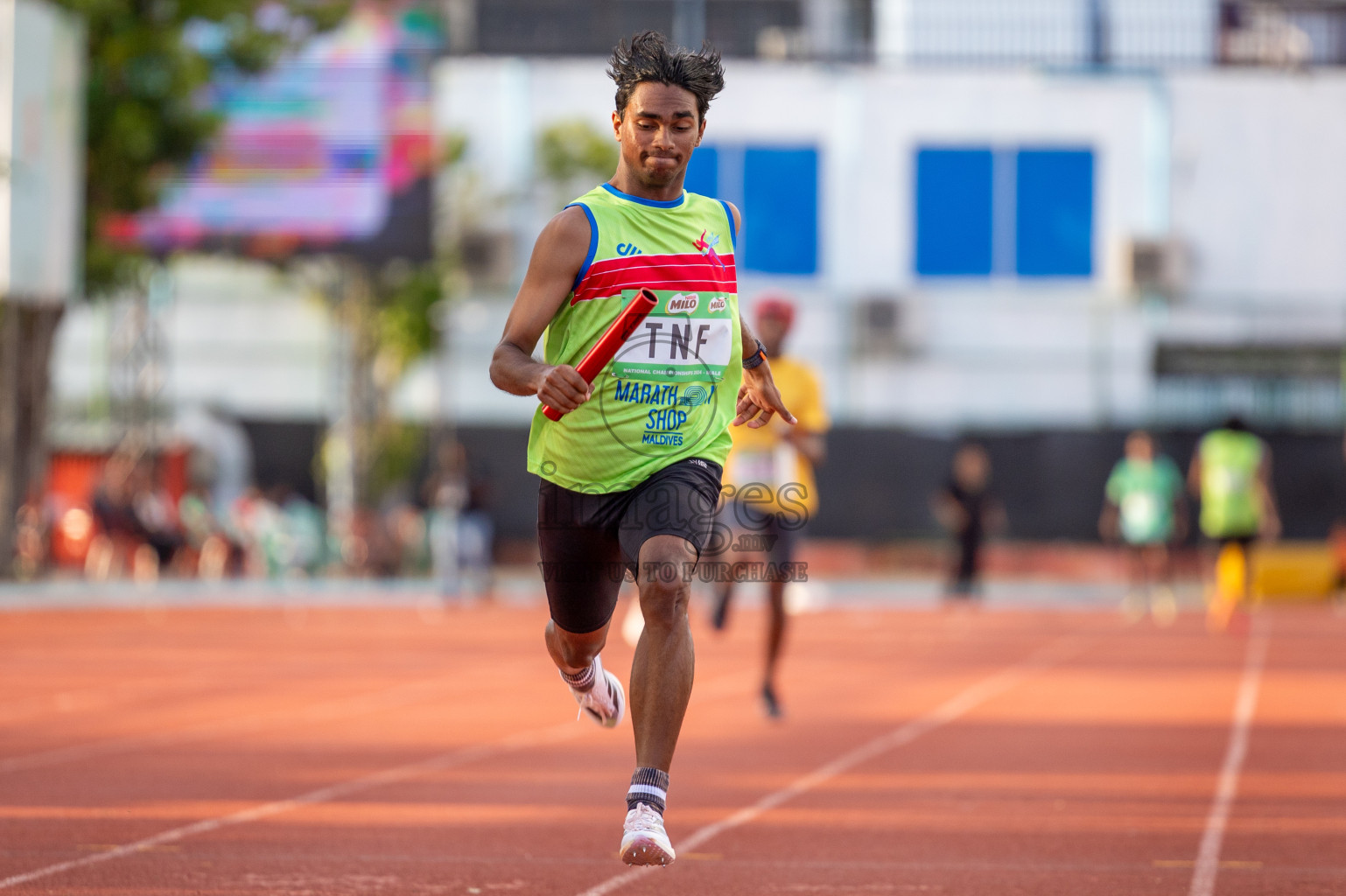 Day 3 of 33rd National Athletics Championship was held in Ekuveni Track at Male', Maldives on Saturday, 7th September 2024. Photos: Suaadh Abdul Sattar / images.mv