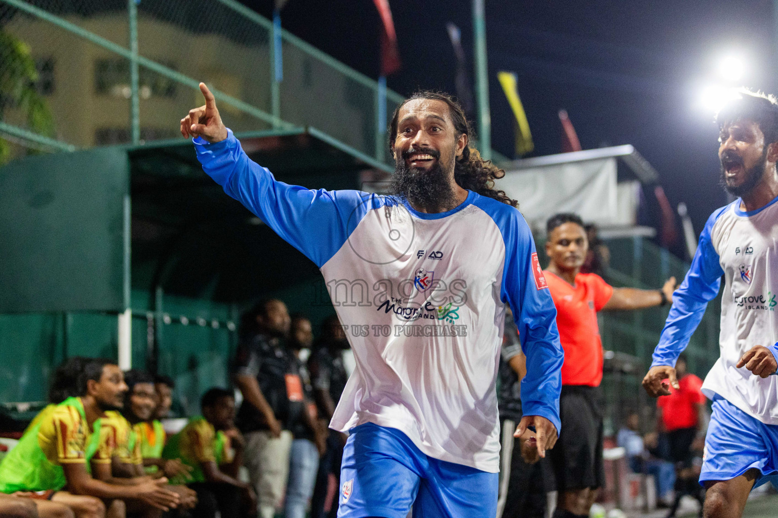 N Kendhikulhudhoo vs N Holhudhoo in Day 18 of Golden Futsal Challenge 2024 was held on Thursday, 1st February 2024, in Hulhumale', Maldives Photos: Nausham Waheed, / images.mv