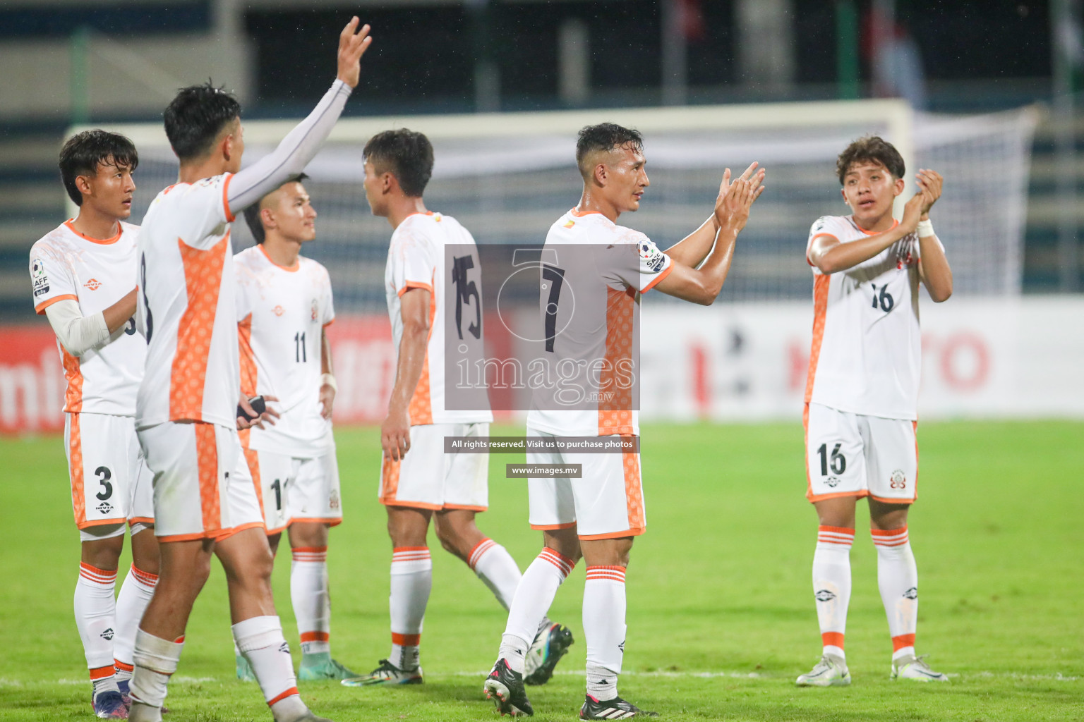 Maldives vs Bhutan in SAFF Championship 2023 held in Sree Kanteerava Stadium, Bengaluru, India, on Wednesday, 22nd June 2023. Photos: Nausham Waheed / images.mv