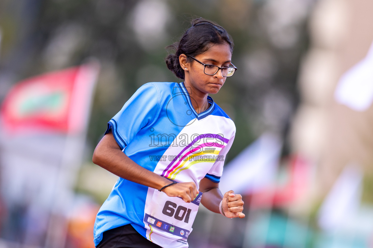 Day 2 of MWSC Interschool Athletics Championships 2024 held in Hulhumale Running Track, Hulhumale, Maldives on Sunday, 10th November 2024. Photos by: Ismail Thoriq / Images.mv