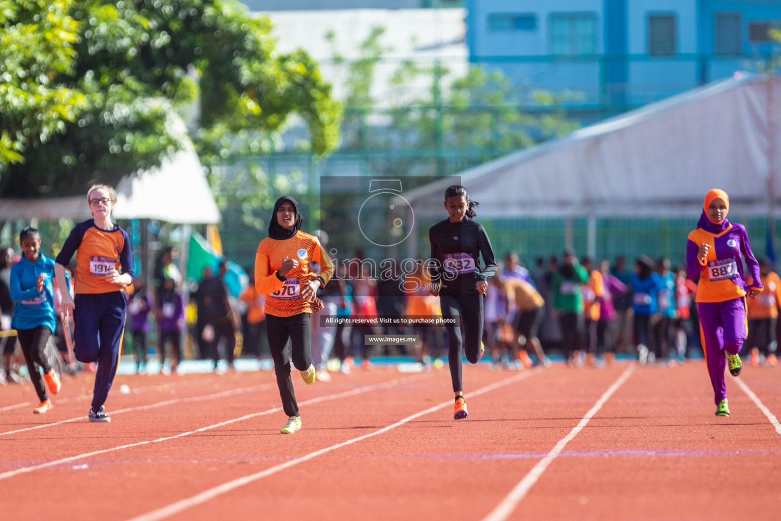 Day 1 of Inter-School Athletics Championship held in Male', Maldives on 22nd May 2022. Photos by: Maanish / images.mv