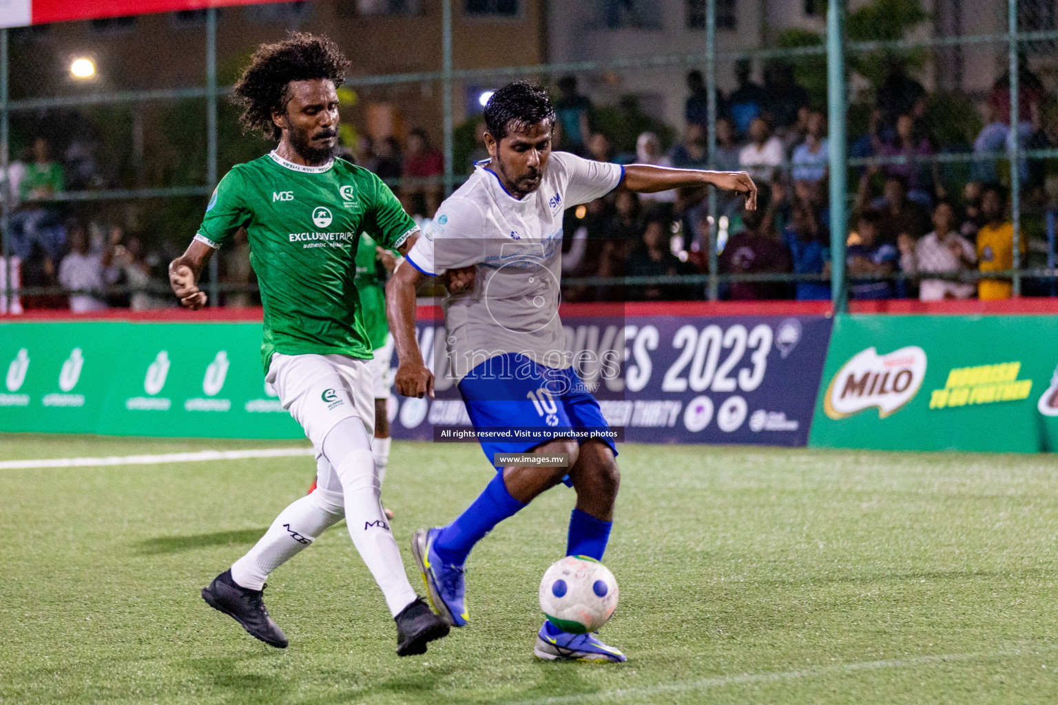 Hulhumale Hospital vs PSM in Club Maldives Cup Classic 2023 held in Hulhumale, Maldives, on Saturday, 22nd July 2023 Photos: Hassan Simah/ images.mv