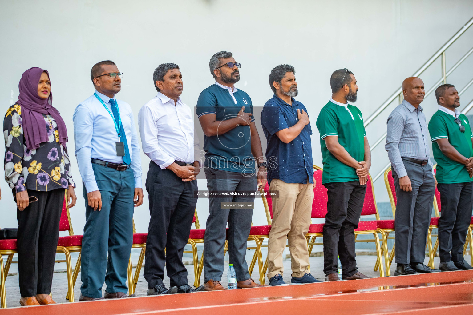 Day one of Inter School Athletics Championship 2023 was held at Hulhumale' Running Track at Hulhumale', Maldives on Saturday, 14th May 2023. Photos: Nausham Waheed / images.mv