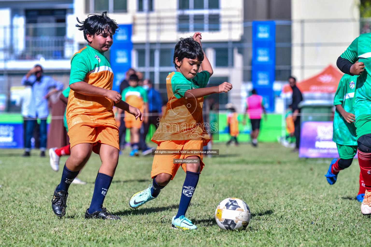 Day 2 of Milo Kids Football Fiesta 2022 was held in Male', Maldives on 20th October 2022. Photos: Nausham Waheed/ images.mv